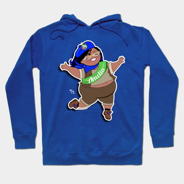 Chub Scout Amelia Hoodie by ChuBee Tees